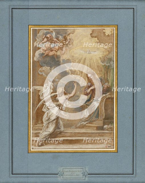 The Annunciation, c1659. Creator: Jan Boeckhorst.