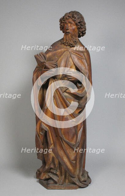 Standing Saint or Apostle, German, ca. 1500. Creator: Unknown.