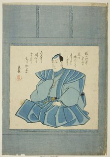 Memorial Portrait of the Actor Onoe Kikugoro III, 1849. Creator: Utagawa Kunisada.