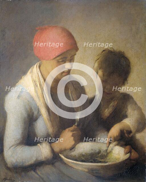 The Meal, 1850-1892. Creator: Auguste Boulard.