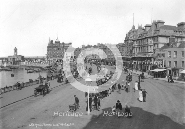The Parade, Margate, Kent, 1890-1910. Artist: Unknown