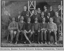 Students, Bishop Payne Divinity School, Petersburg, Virginia, 1911. Creator: Unknown.