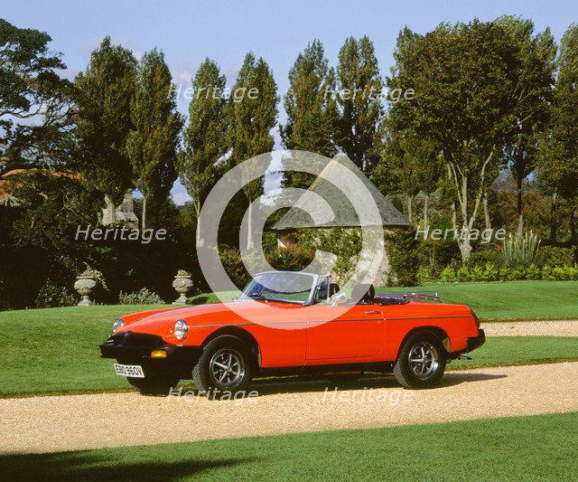 1980 MG B Roadster. Artist: Unknown.