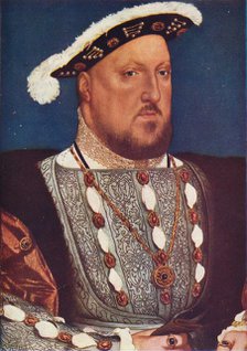'King Henry VIII', c1537. Artist: Hans Holbein the Younger.