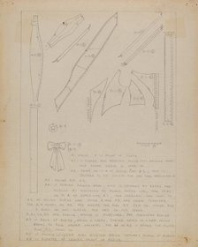 Dress Pattern, c. 1936. Creator: Emery Herrett.