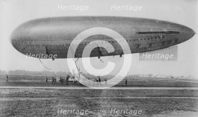 Army Airship, "Beta II", between c1910 and c1915. Creator: Bain News Service.