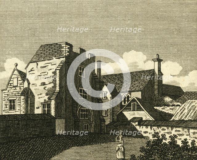 'The Archbishop's Palace Great Hall, at Canterbury', c1786.  Creator: Unknown.