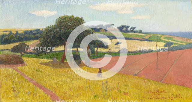 Les Chaumes en Guidel , 1891. Creator: Moret, Henry (1856-1913).