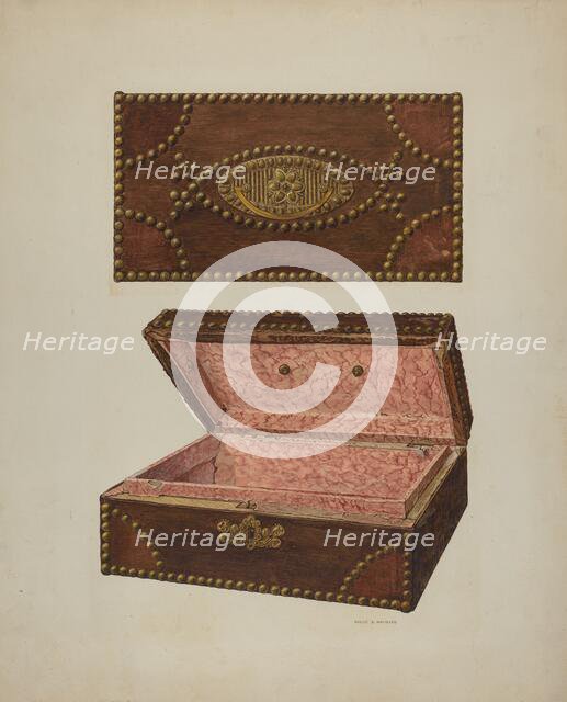 Letter Box, 1940. Creator: Rocco Navigato.