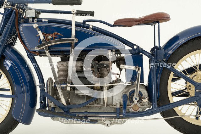 1923 Ace motorcycle Artist: Unknown.