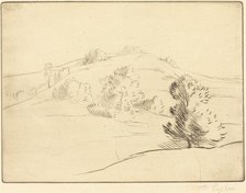 Small Hill (Le coteau). Creator: Alphonse Legros.