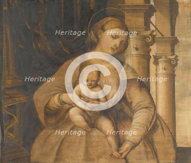 Virgin and Child, 1525-1550. Creator: Pordenone (circle of).