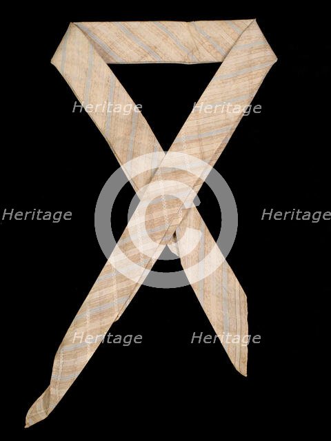 Cravat, American, ca. 1850. Creator: Unknown.