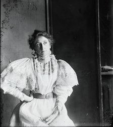 Jennie Dean Kershaw (Mrs. Samuel Murray), c. 1897. Creator: Thomas Eakins.