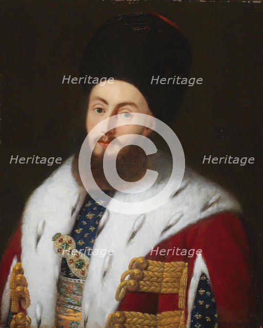 Alexander II Mavrocordatos Firaris (1754-1819), Prince of Moldavia, c. 1800. Creator: Anonymous.