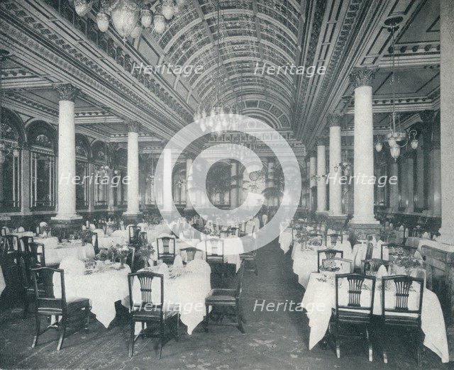 'The Grand Salle A Manger', (Dining Room), 1912. Artist: Unknown.