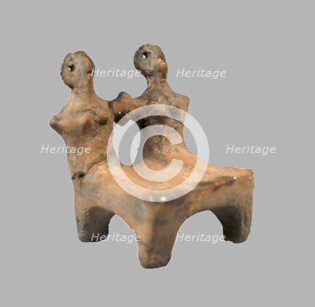 Throne Model, 3800-3600 BC. Artist: Prehistoric Russian Culture  