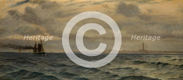 Off The Skagerrak, 1884.  Creator: Whitworth Wallis.