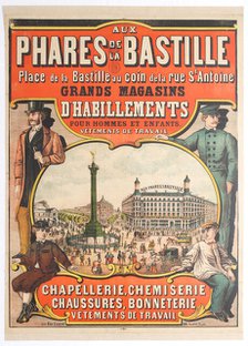 Aux Phares de la Bastille, 1890s. Creator: Anonymous.