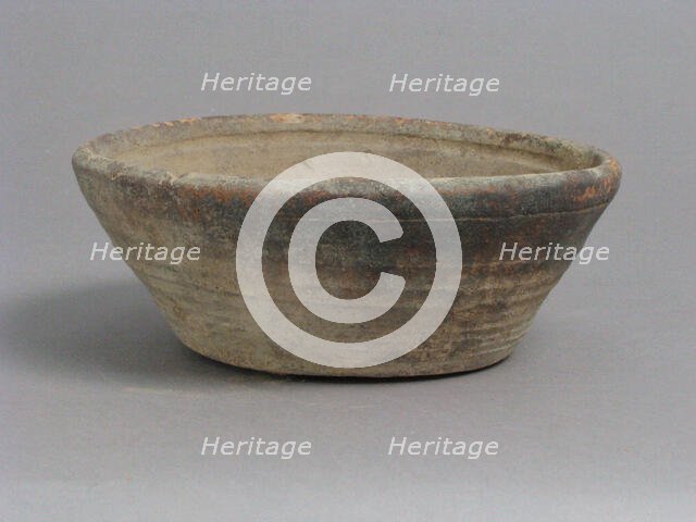 Bowl, Coptic, 4th-7th century. Creator: Unknown.