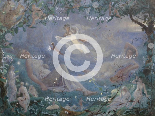 Scene from A Midsummer Night's Dream , 1873. Creator: Simmons, John (1823-1876).