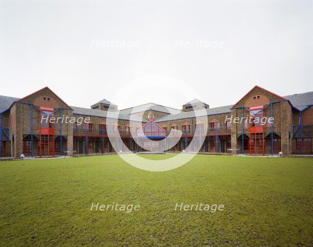 West Dorset County Hospital, Dorchester, West Dorset, Dorset, 08/04/1987. Creator: John Laing plc.