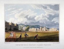Royal Military Academy, Woolwich, Kent, 1821. Artist: George Hawkins