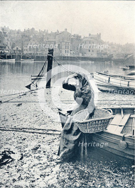 'The Fisherman's Lass', c1903. Artist: Owen Graystone Bird.