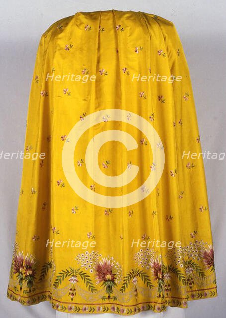 Skirt, France, c. 1785. Creator: Unknown.