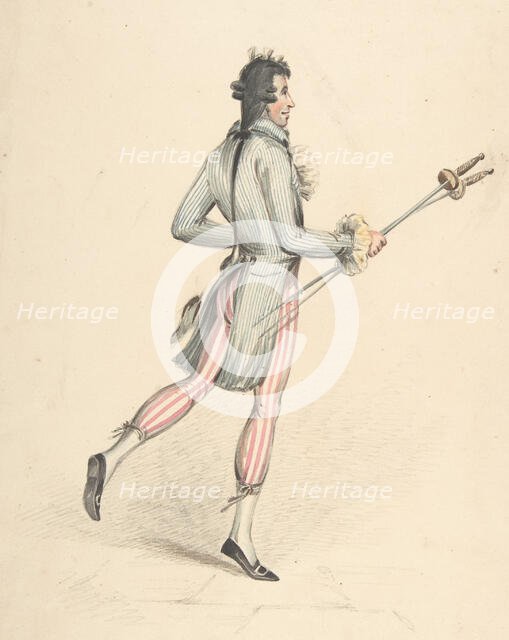 Costume design, 18th-19th century. Creator: Robert Dighton.