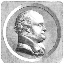 Medallic Portrait of Sir J. Franklin, by David, 1854. Creator: Unknown.