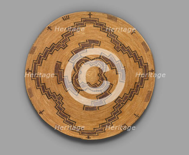 Polychrome Gambling Tray, 1890/1900. Creator: Unknown.