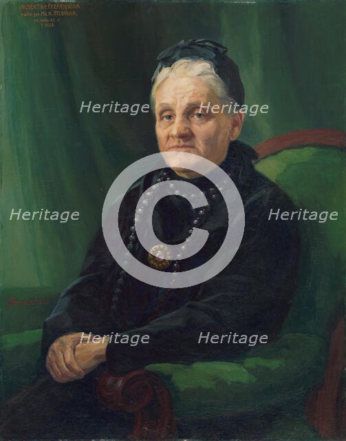 Mother of M. R. Stefánik, 1928. Creator: Jozef Hanula.