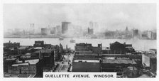 Quellette Avenue, Windsor, Ontario, Canada, c1920s. Artist: Unknown