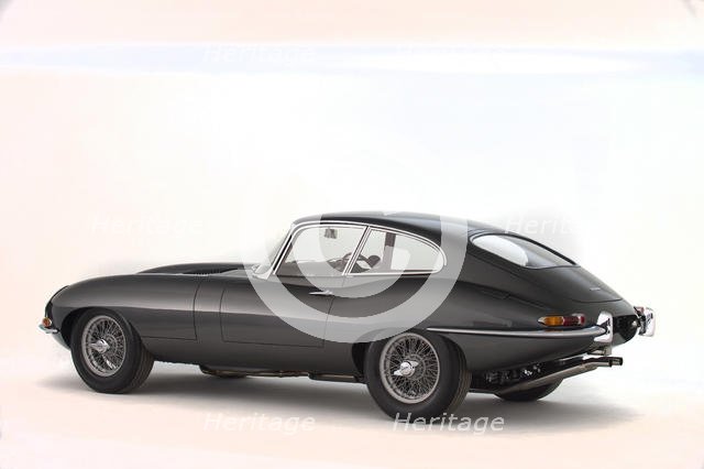 1966 Jaguar E type Series 1 fixed head coupe. Creator: Unknown.