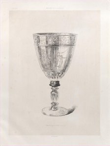 Crystal Glass, 1868. Creator: Jules-Ferdinand Jacquemart.