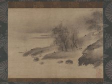 Ink Landscape (Suiboku sansui zu), 15th-early 16th century. Creator: Shinso Soami.