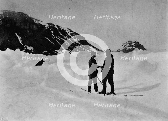 'The Meeting of Jackson and Nansen', c1893-1896, (1897). Artist: Unknown.