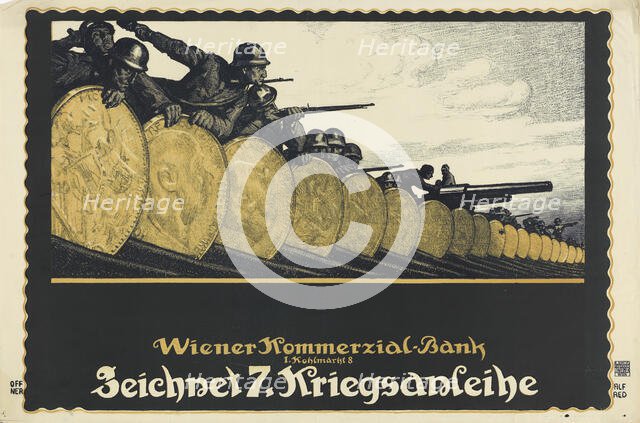 Subscribe to the 7th War Loan, 1917. Creator: Offner, Alfred (1879-1937).