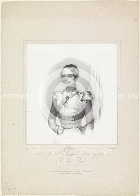 Adolphe I, Duke of Nassau, Grand Duke of Luxembourg (1817-1905), ca 1844-1850.