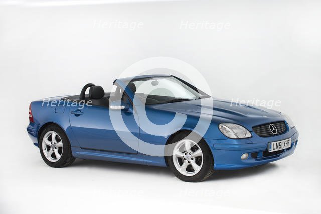 2001 Mercedes Benz SLK 320. Creator: Unknown.