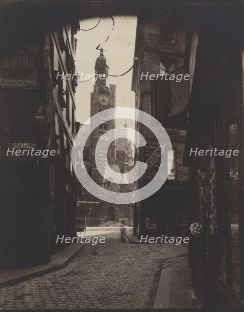 Rue de la Montagne-Sainte-Geneviève, 1898. Creator: Eugène Atget (French, 1857-1927).