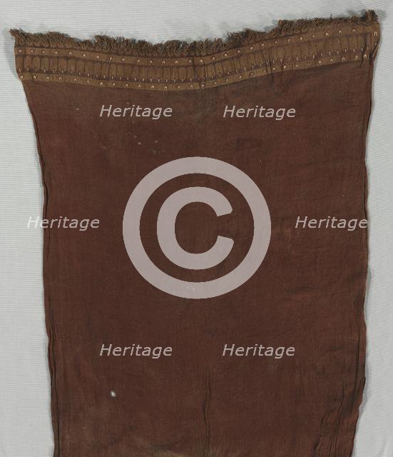 Loincloth with Feather(?) Motifs, 1000-1532. Creator: Unknown.