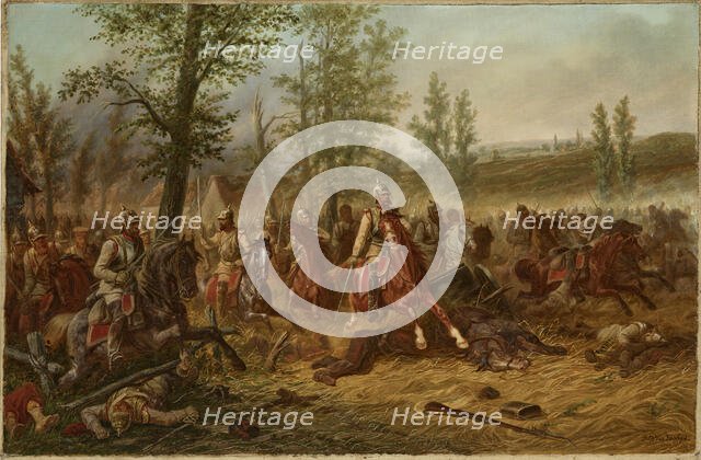 The Battle of Gravelotte. Creator: Imschoot, Jules van (1821-1884).