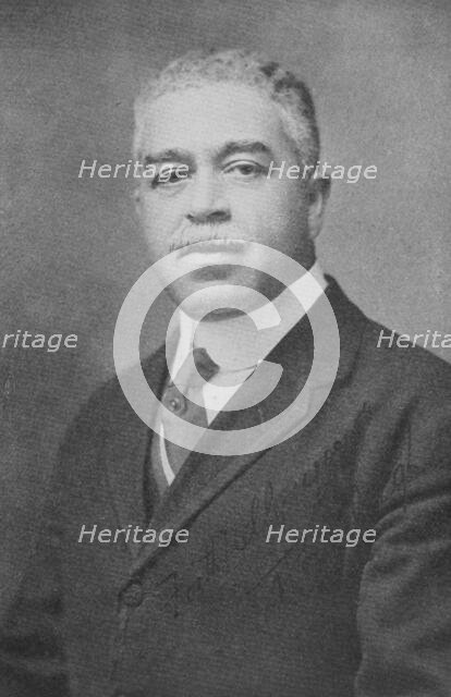 Harry T. Burleigh; Photo by Mishkin, New York, 1922. Creator: Unknown.