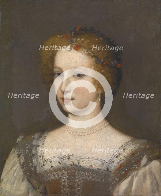 Portrait of a Lady, about 1650. Creator: Unknown.