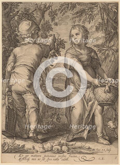 Autumn, 1601. Creator: Jan Saenredam.