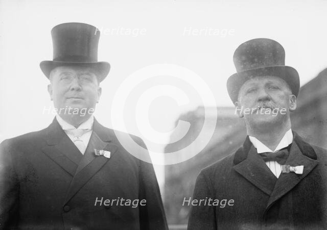 Judge Victor Dowling and J.B. Hasslacher, 1912. Creator: Bain News Service.
