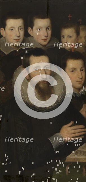 Donor with Five Sons, c1620s. Creator: Cornelis de Vos.