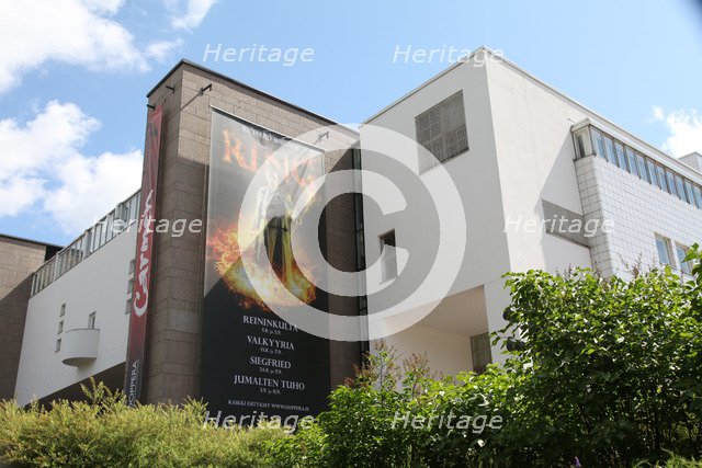 The Finnish National Opera House, Helsinki, Finland, 2011. Artist: Sheldon Marshall